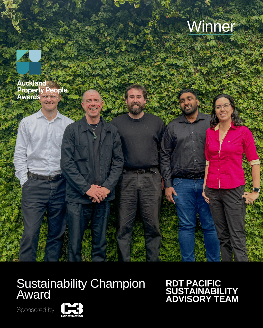 APPA25_RDT Pacific Sustainability Advisory Team